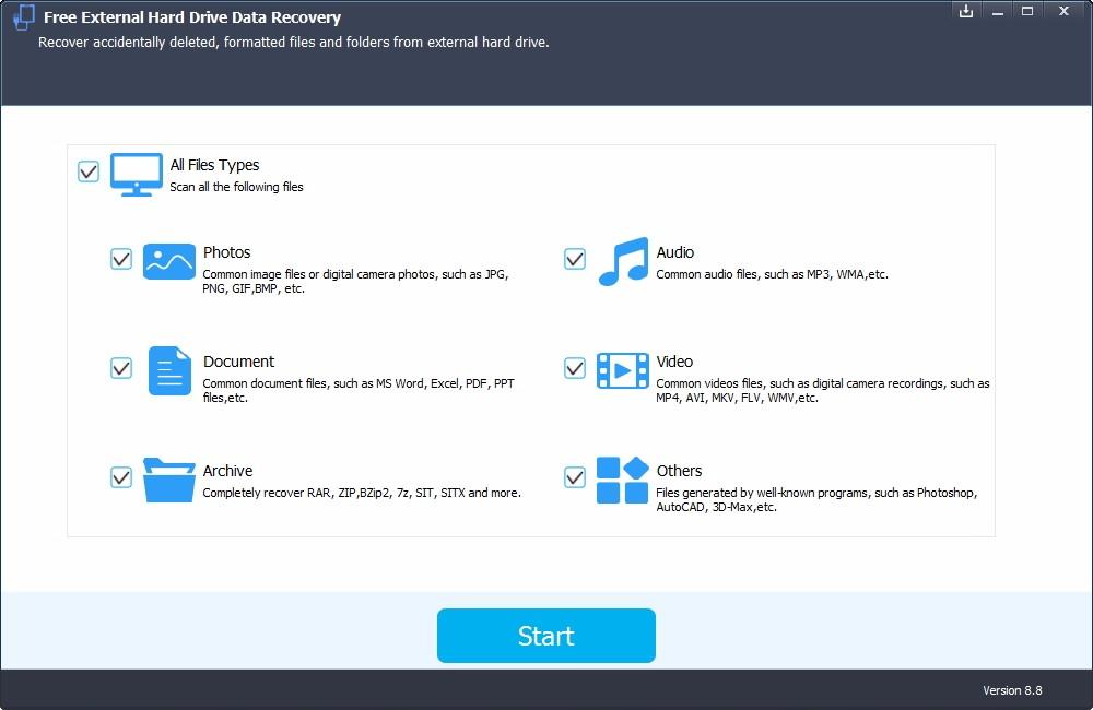 Free External Hard Drive Data Recovery,硬盘数据恢复