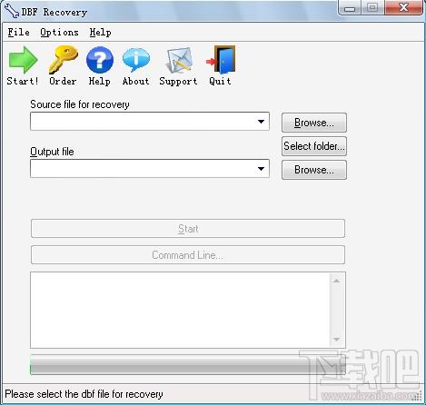 DBF Recovery,dbf文件恢复工具,dbf文件恢复软件