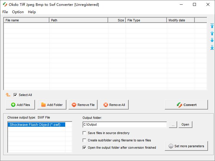 Okdo Tiff Jpeg Bmp to Swf Converter,图像转换,格式转换