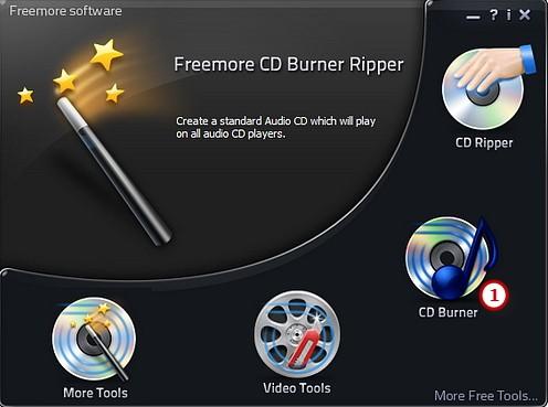 Freemore CD Burner Ripper下载,光盘工具,刻录软件,cd刻录