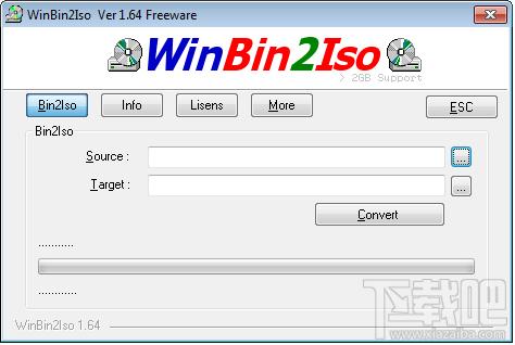 WinBin2Iso,WinBin2Iso Portable,光盘镜像转换工具,镜像转换