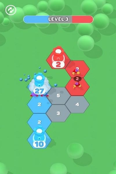 六角冲突(hexo clash)下载,策略游戏,闯关游戏,六角冲突